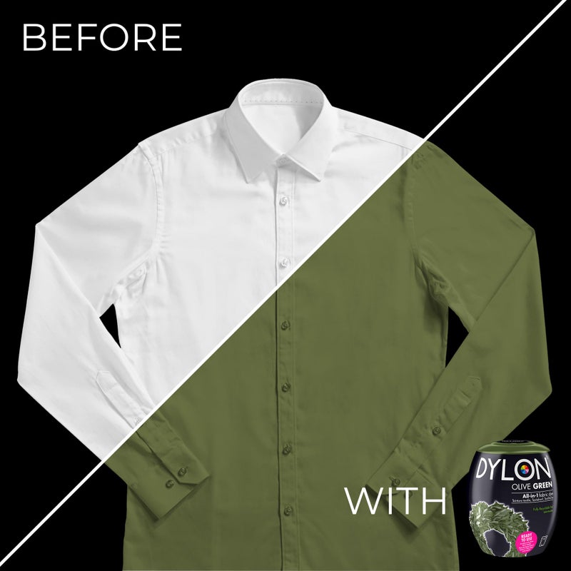 Dylon Machine Dye Pod, 350g, Olive Green - Image 4